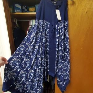 Shark bite summer dress